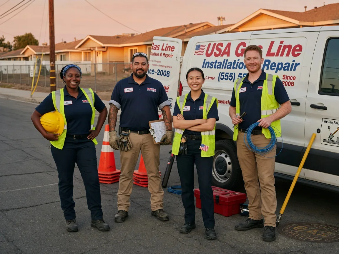 Gas Line Installation company in Oak City, UT
